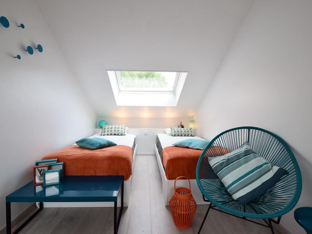 Modern Holiday Home In Bastogne With Fenced Garden 外观 照片